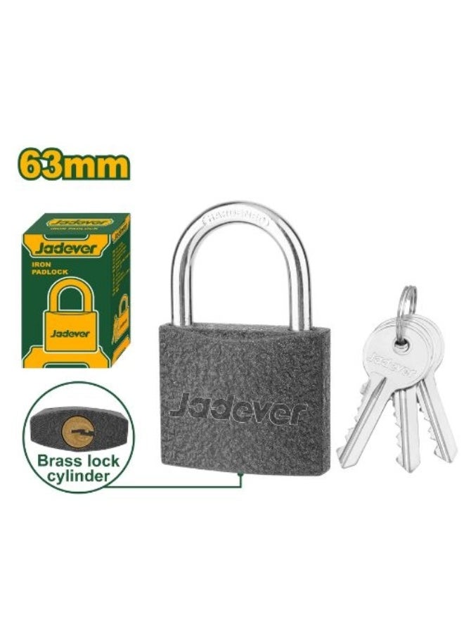 Jadever - jadeverLong shackle
iron padlock JDPD5560 - Image 1
