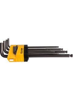 Ceta Form LT/900AF 9 Piece Ball Head L Allen Key Set (Long Type) - Sae 