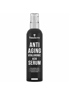 TreeActiv AntiAging Hyaluronic Acid Serum for Face 2 oz Hydrating Wrinkle Repair Serum for Skin Care Pure Hyaluronic Acid Face Serum for Women OilFree AntiAging Serum for Advanced Skin Repair TreeActiv 