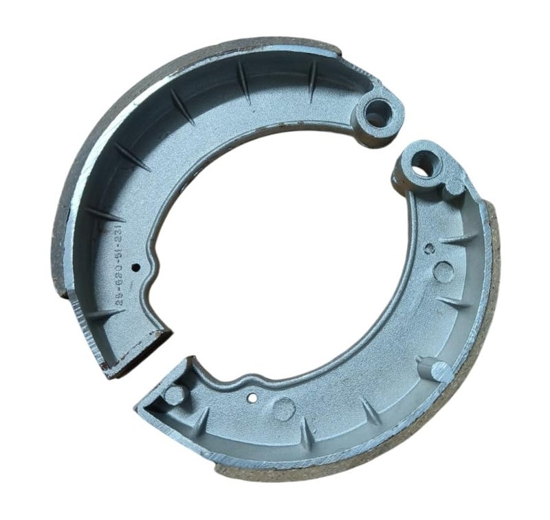Aowbikes Rear Brake Shoe Compatible for Yezdi/Jawa - Image 1