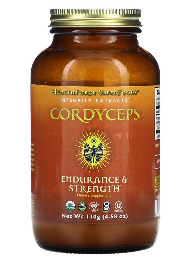 HEALTHFORCE SUPERFOODS Integrity Extracts Cordyceps 4.58 oz (130 g) 