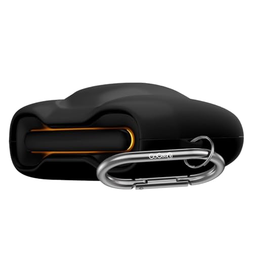 Cocoonkart Soft Silicone Case Cover Compatible for GoBoult Audio UFO | GoBoult Astra | GoBoult Mustang Torq (Black) - Image 1