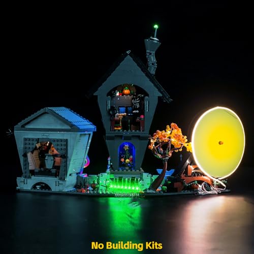 BrickBling LED Light Compatible with Lego Tim Burtons The Nightmare Before Christmas 21351 Halloween Dcor Lighting Kit No Model Included Upgraded Version Light - Image 5