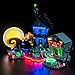 BrickBling LED Light Compatible with Lego Tim Burtons The Nightmare Before Christmas 21351 Halloween Dcor Lighting Kit No Model Included Upgraded Version Light - Image 2