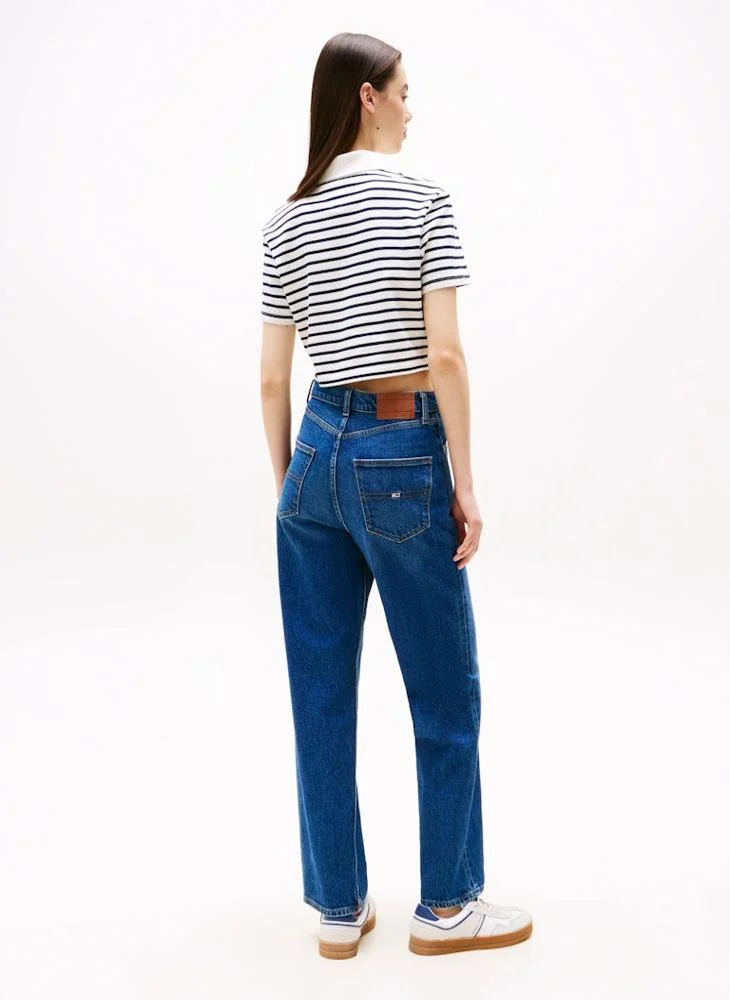 TOMMY JEANS Layla High Rise Straight Jeans