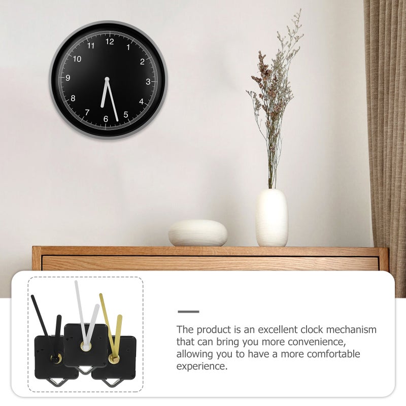 1 Set Clock Mechanism Replacement Clock Motor Battery Powered Clock Part Supply - Image 5