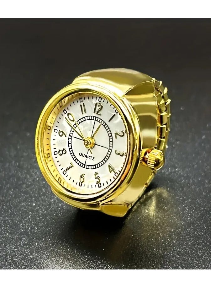 رينج ساعة حلقة إبداعية، ساعة إصبع بسيطة ومتعددة الاستخدامات، اختيار مثالي للهدايا - Image 2