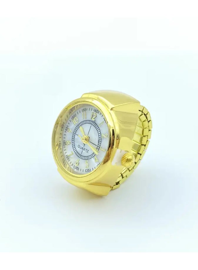 رينج ساعة حلقة إبداعية، ساعة إصبع بسيطة ومتعددة الاستخدامات، اختيار مثالي للهدايا - Image 3