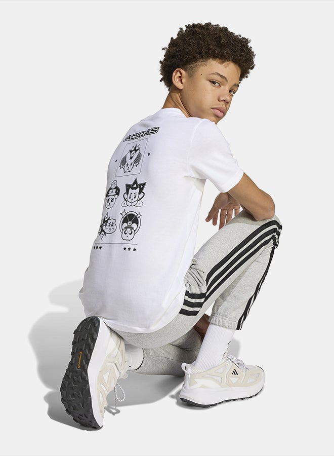 Adidas Anime Pets Graphic T-Shirt Kids - Image 5