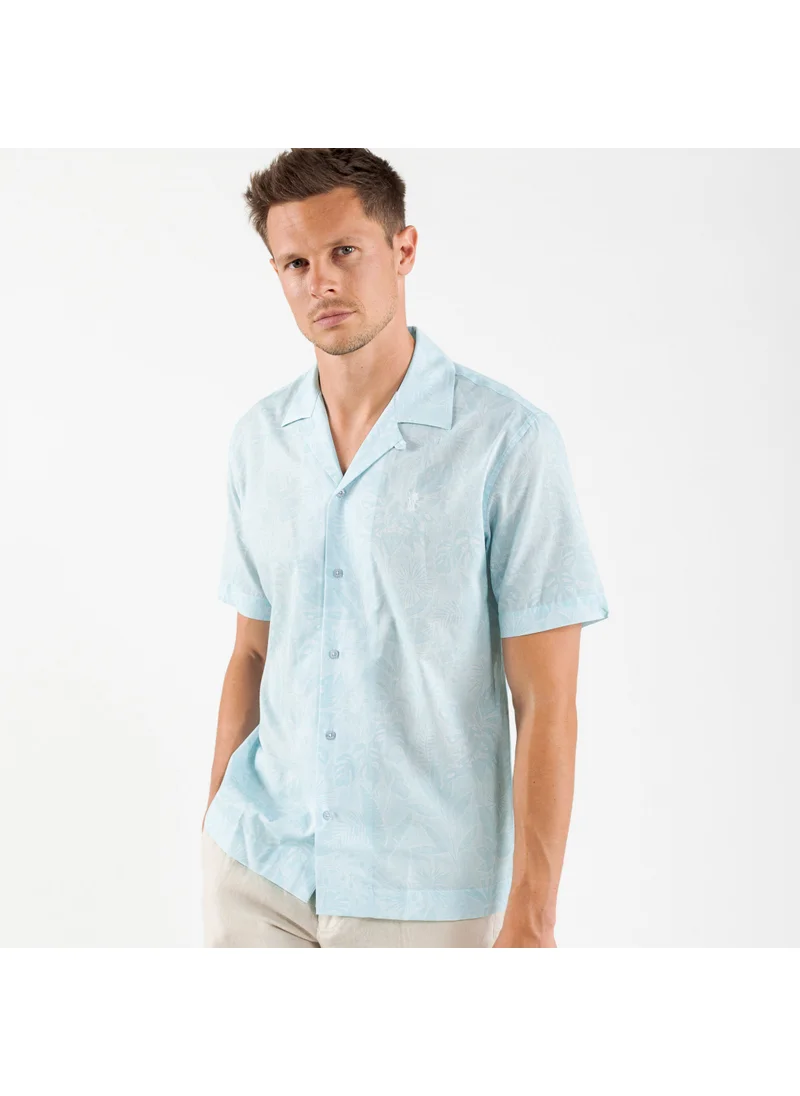 Vicomte A. Capri Sky Blue Shirt 100% Cotton