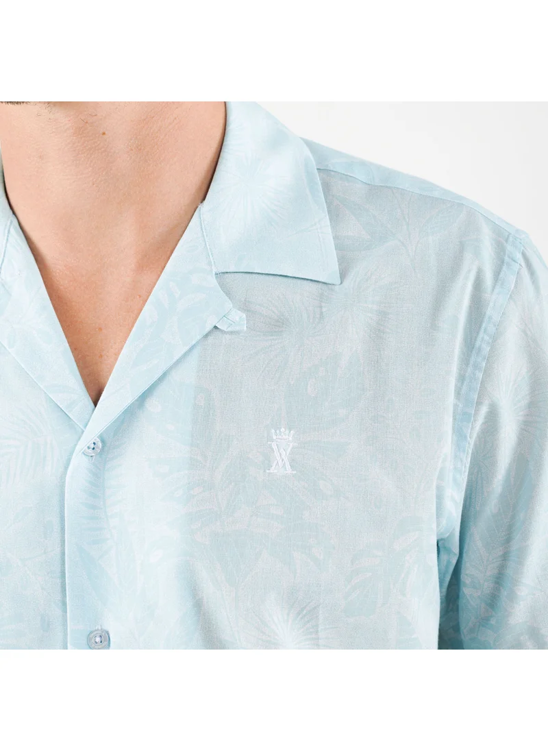 Vicomte A. Capri Sky Blue Shirt 100% Cotton