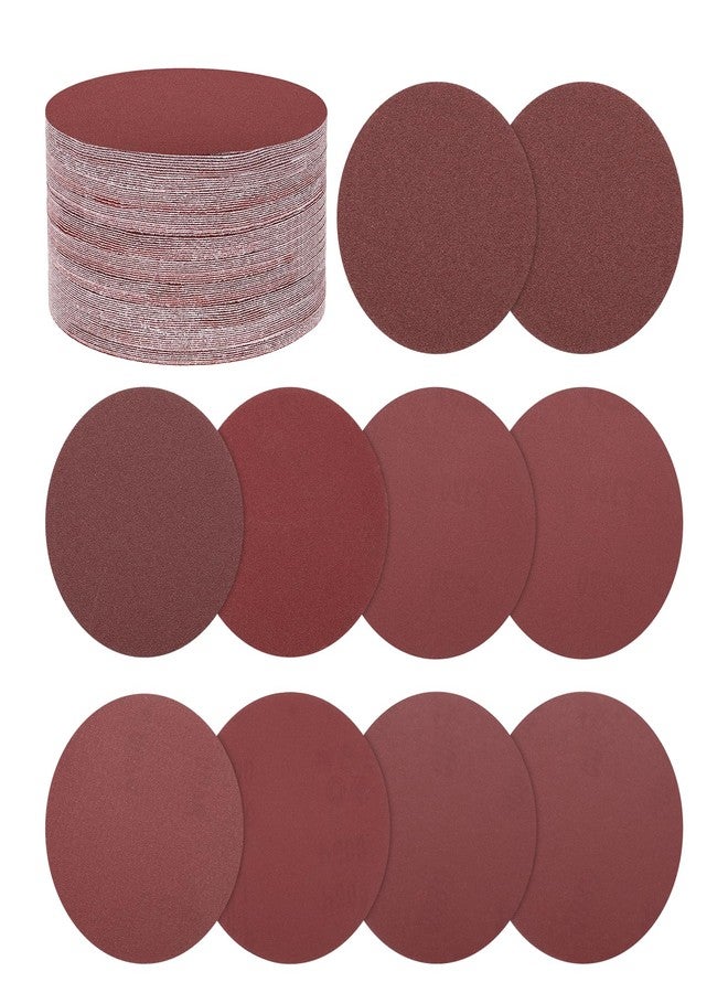 Kozelo 100 Pack Sanding Disc Kit 4 Inch 40/60/80/120/180/240/320/400/600/800 Grit Hook and Loop Random Orbital Sandpaper for Drywall Sander Wood Metal - Image 1