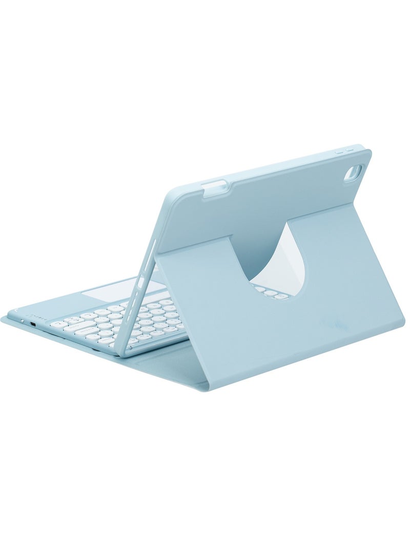 General Keyboard for iPad (A16) 11th Generation 11 Inch 2025 (A3355,A3356) Rotating Bracket Case with Pencil Holder Detachable Keyboard with Magnetic Cover  - Image 4