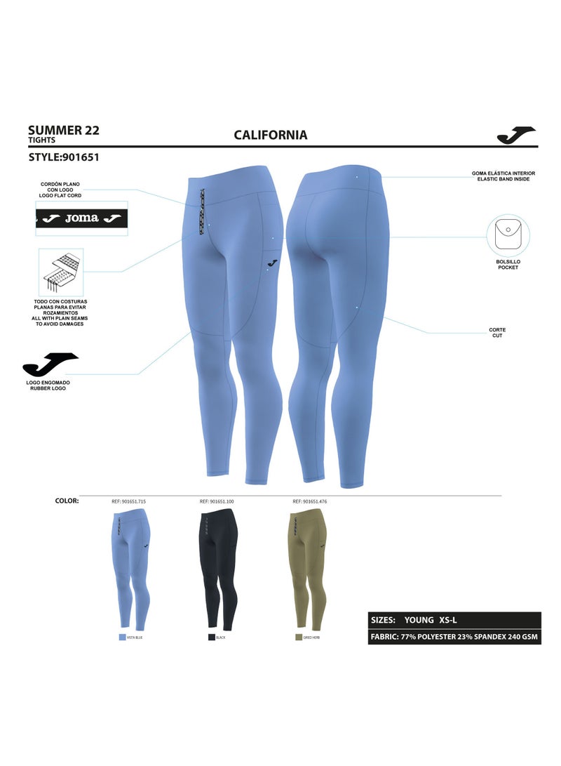 جوما بنطال ضيق نسائي باللون الازرق - Image 4