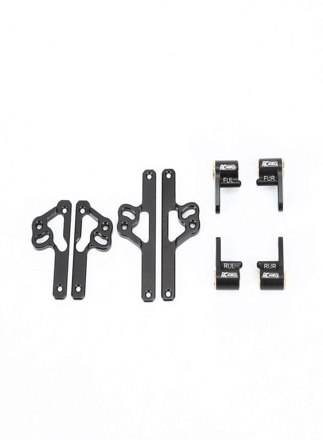 RCAWD SCX24 Shock Flex Blades Holder Absorber Mount Alum for Axial 1/24 SCX24 Front Rear Shocks Tower Upgrades Part - Image 1