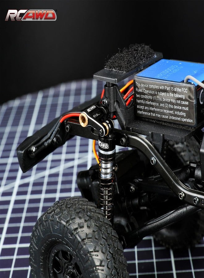 RCAWD SCX24 Shock Flex Blades Holder Absorber Mount Alum for Axial 1/24 SCX24 Front Rear Shocks Tower Upgrades Part - Image 3