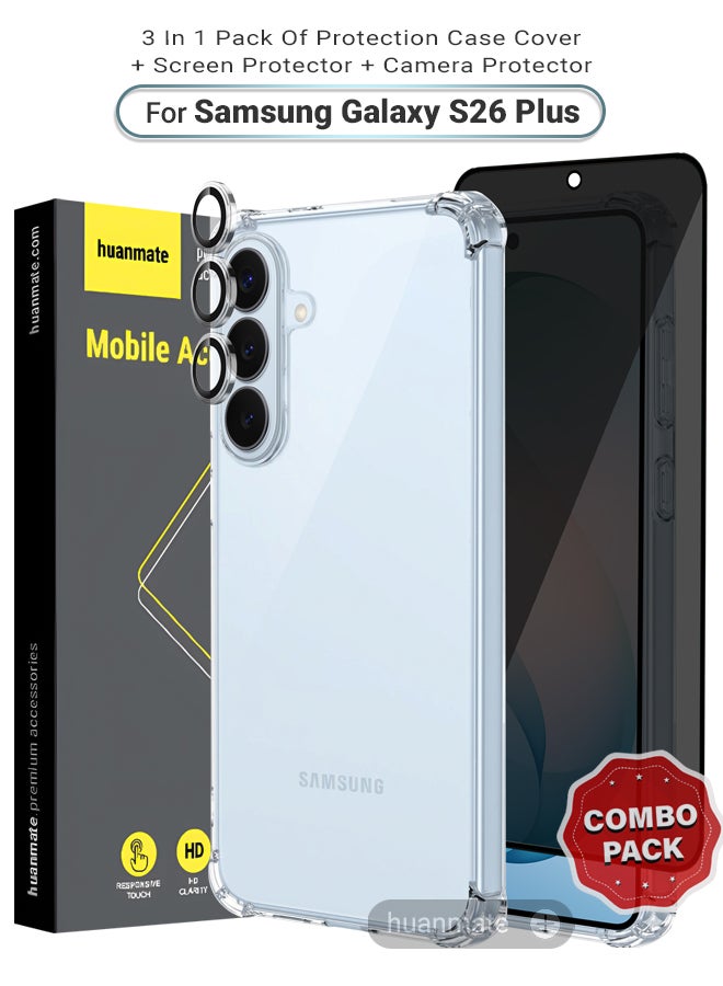 samsung Samsung Galaxy S26 Plus Protection Pack Case Material: Combination | Type: Back Case