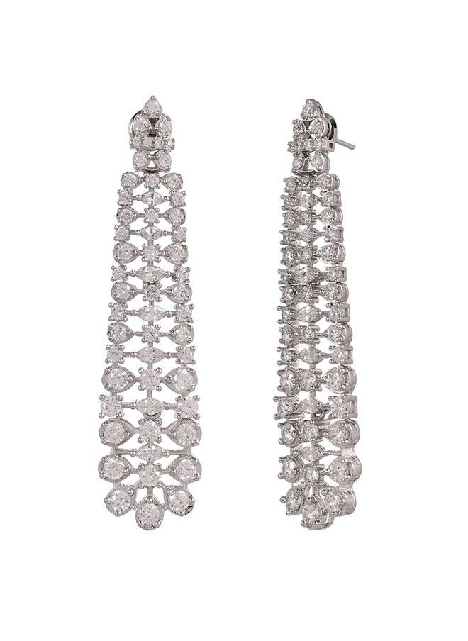 VOYLLA Starlight Uri Long Statement Earrings  - Image 2