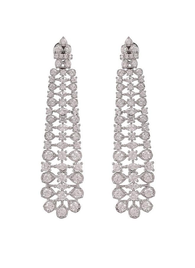 VOYLLA Starlight Uri Long Statement Earrings  - Image 3