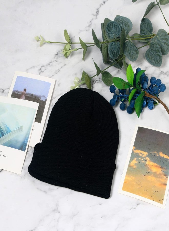 LYDTICK 25 Pack Winter Beanie Hats Bulk for Men Women, Wholesale Knit Beanies Cold Weather Skull Caps, Bright Color, M/One size - Image 3