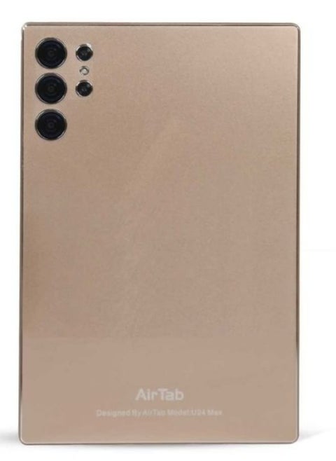 Experience the power of the AirTab U24, a Sleek 10-inch FHD Tablet Designed For Performance And Productivity. With a Massive 16GB RAM and 1TB Storage, This Tablet Ensures Seamless Multitasking And Ample Space for all your Files. The powerful 13MP+30MP Cameras, Android 13 OS, and a Long-Lasting 10,000mAh Battery Make it a Perfect Companion for Work, Study, and Entertainment.(GOLDEN)