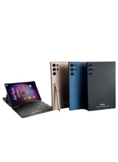 AirTab Experience the power of the AirTab U24, a Sleek 10-inch FHD Tablet Designed For Performance And Productivity. With a Massive 16GB RAM and 1TB Storage, This Tablet Ensures Seamless Multitasking And Ample Space for all your Files. The powerful 13MP+30MP Cameras, Android 13 OS, and a Long-Lasting 10,000mAh Battery Make it a Perfect Companion for Work, Study, and Entertainment.(GOLDEN)  - Image 3