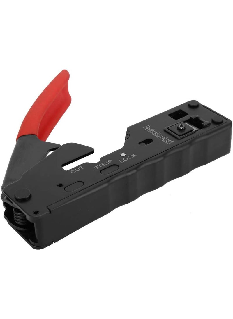GGOOT Cable Cutter Crimping Pliers, Adjustable Terminals Crimper Hand Tool, Ratchet Design for Electrician Use, Versatile Hardware Accessory, - Image 3