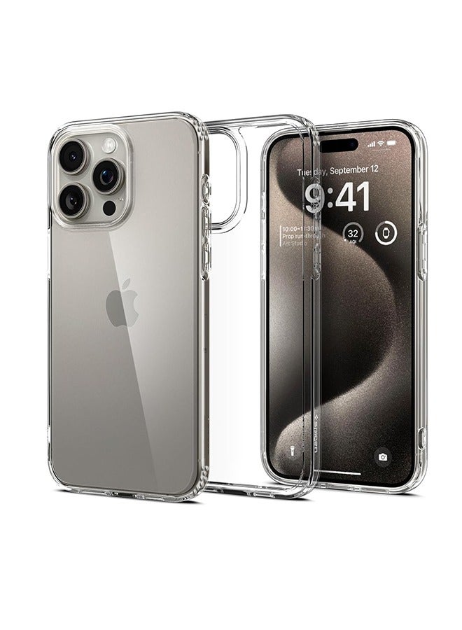 HY iPhone 15 Pro Max Case 6.7 Inch Anti-Yellowing Mil-Grade Anti-Drop iPhone 15 Pro Max Cover Transparent, Slim Crystal, Full Coverage Lens Protection, Anti-Scratch Clear  - Image 1