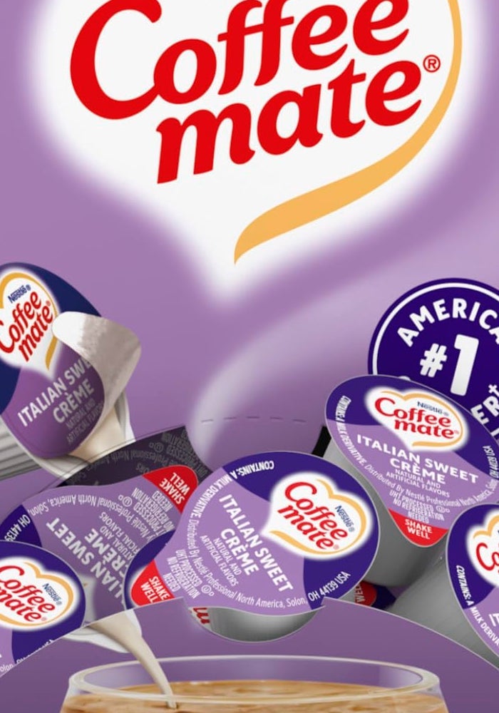 Coffee Mate Coffeemate 84652 Liquid Coffee Creamer Italian Sweet Creme 0375 oz Cups Box of 50 - Image 3