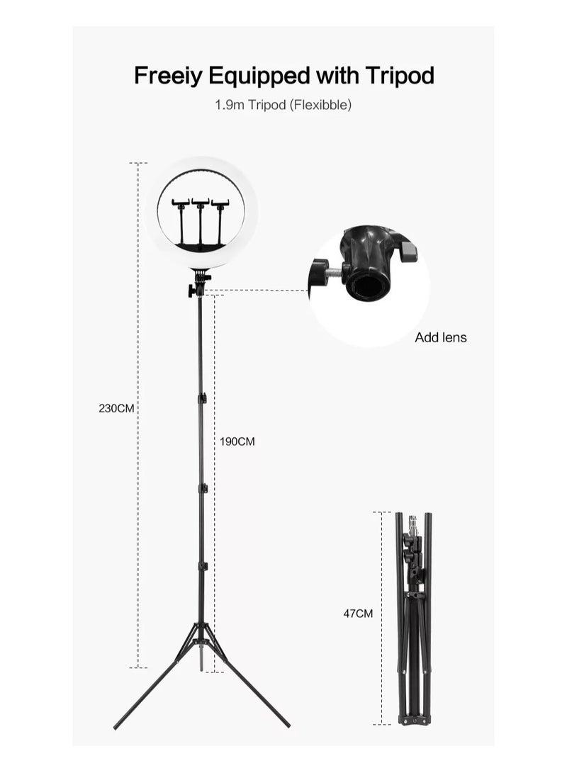 Pama 21N 21 Inch LED Photography Soft Ring Light With Tripod Stand - Image 3