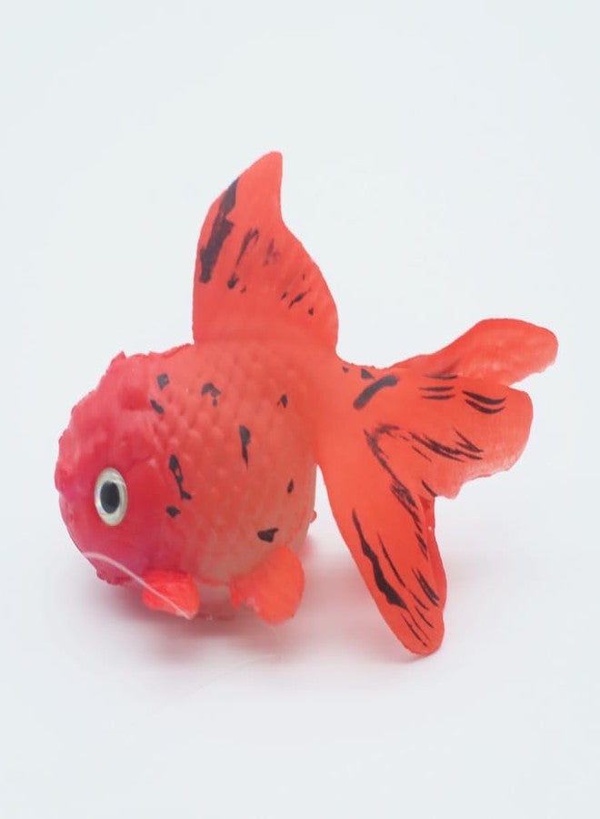 DEFKIYT Aquarium Simulation Goldfish, Increase Artificial Fish Moving Floating Fake Fishes for Tank Silicone Luminous False Swimming Goldfishes for Fishbowl - Image 3
