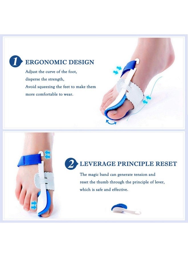 Beauenty Bunion Valgus And Bunion Valgus Corrector, Hallux Valgus Corrector,Big Toe Joint, Adjustable Bunion Valgus Protective Cover For Men And Women  - Image 3