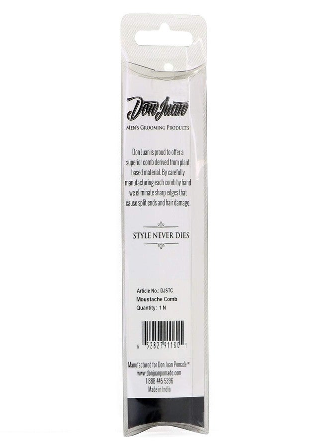 دون جوان أمشاط دون خوان للرجال، مصنوعة يدويًا | مشط صغير الحجم مناسب للجيب، مثالي للاستخدام في الهواء الطلق والسفر، خفيف الوزن، لتصفيف دقيق للحية - Image 3