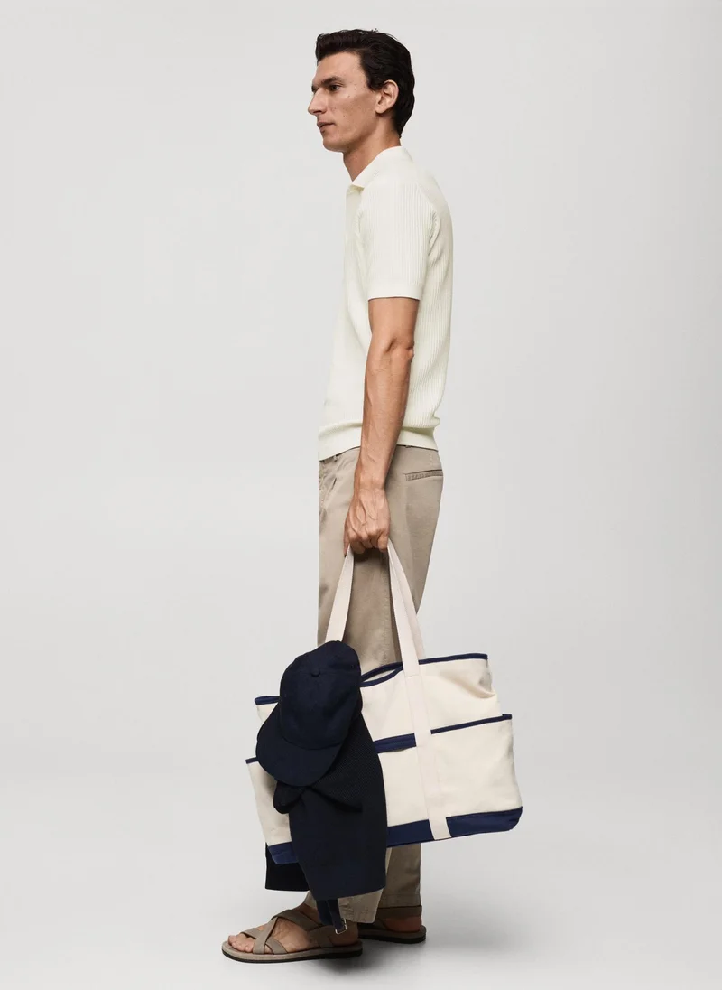 مانجو مان Fluidoh-H Short Sleeve Polo Shirt