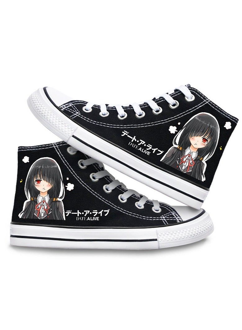 Unisex Top Canvas Shoes – Stylish Couple Sneakers for Casual & Cosplay - Image 1