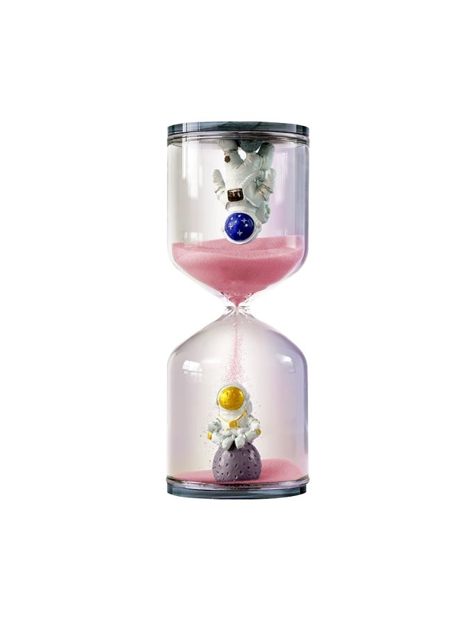 Extreme Space Hourglass Timer Children's Creative Sand Art Astronaut 30-minute Study Birthday Gift - Image 4