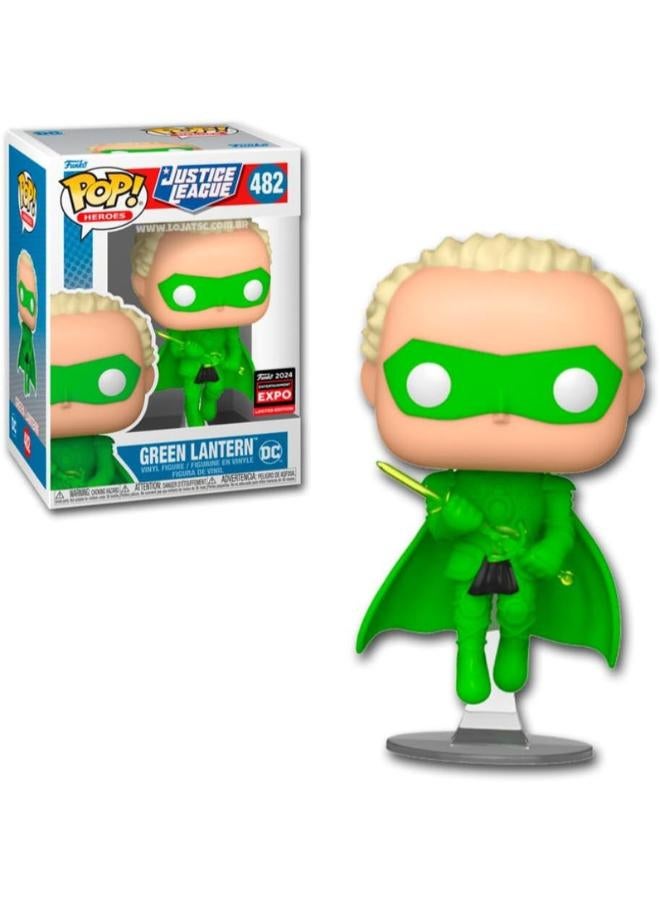 Funko Pop! Super Heroes: DC- Justice League - Green Lantern (C2E2'24) (EXC) #482