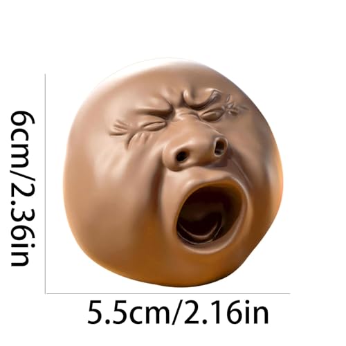 Zbdroxygen Funny Yawning Face Prank Water Gun Double Side, 5.6 * 1.7 * 2.3in, Gag Prop for Office Pranks,sonny's Play, Party Icebreakers, Tea Table Decoration - Image 2