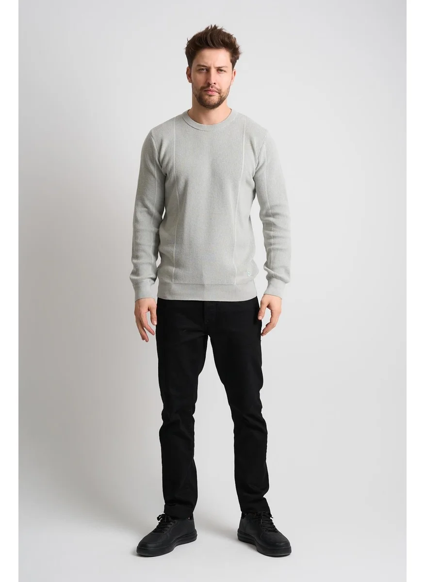 Alexander Gardi Textured Black Knit Sweater (ET-3633-T)