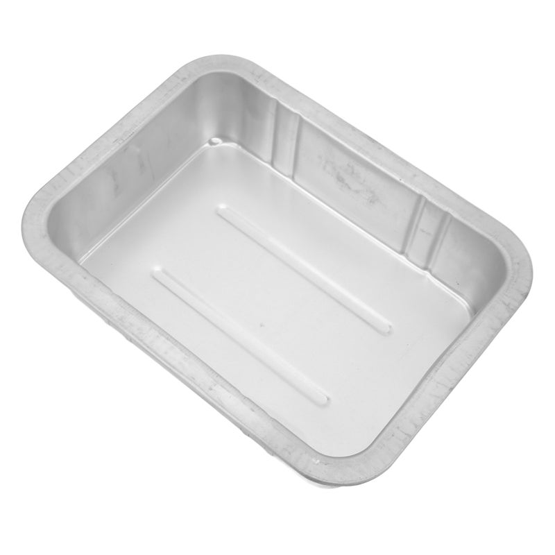 Oil Drain Pan Leak Free Portable Universal Metal Construction Automotive Oil Change Container 5L - Image 1