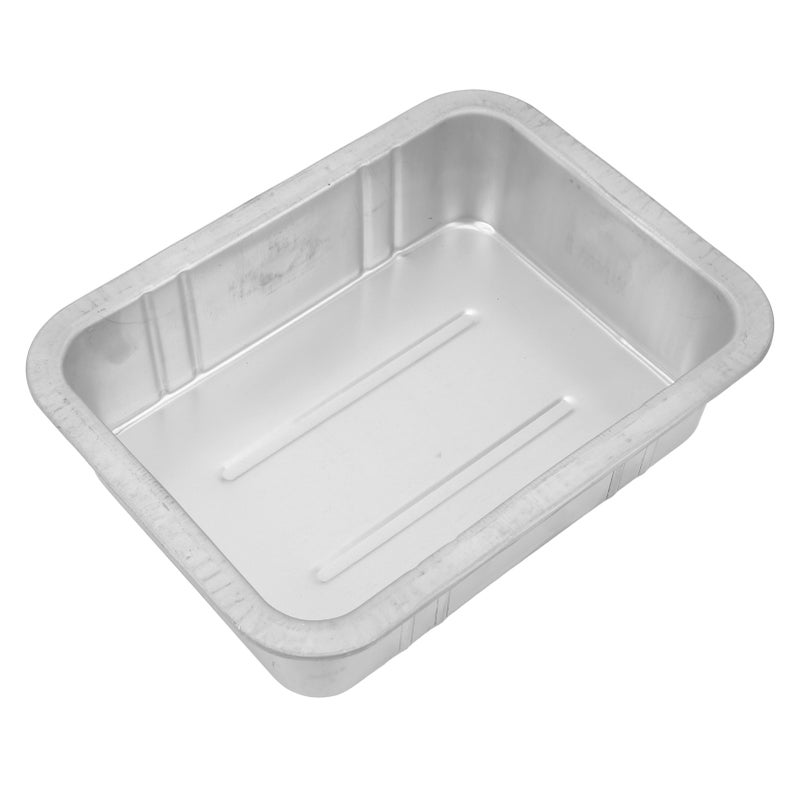 Oil Drain Pan Leak Free Portable Universal Metal Construction Automotive Oil Change Container 5L - Image 3