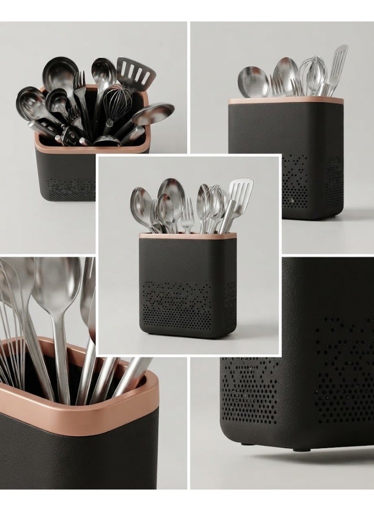 Kitchen Cutlery Organizer – Practical Holder for Storing Spoons, Forks and Knives – Space-Saving Kitchen Utensil Storage – Code N - Image 2