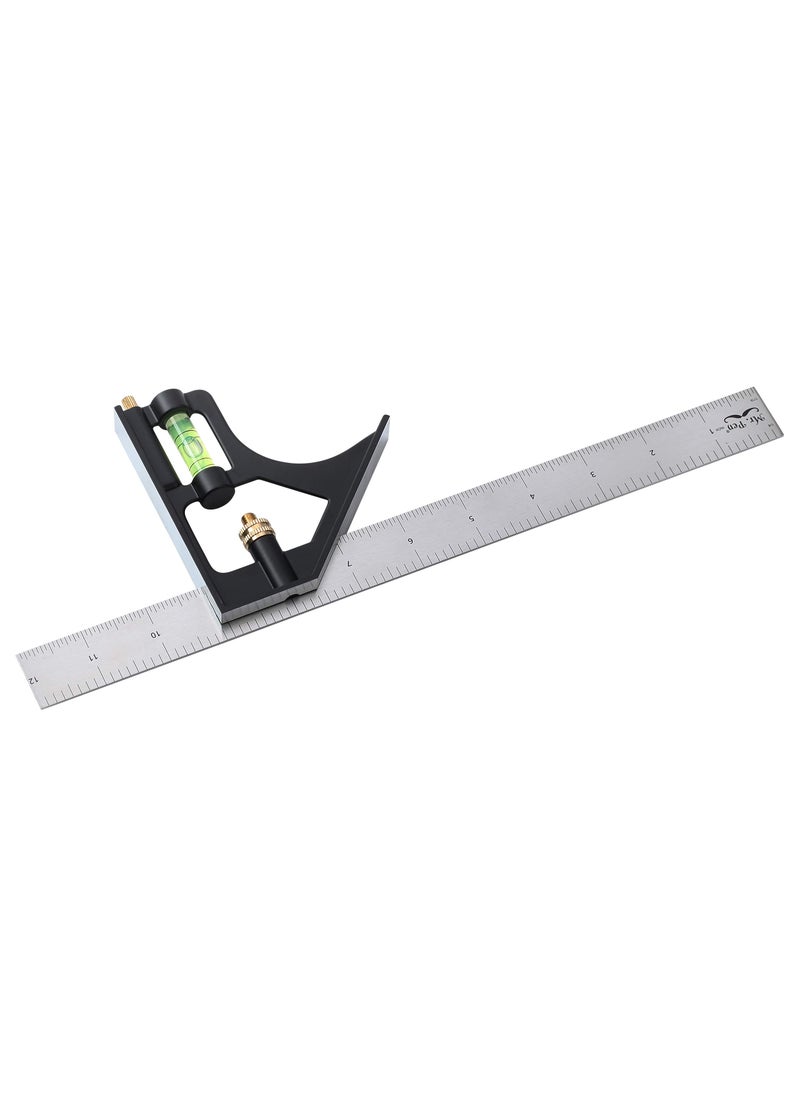 Mr. Pen Mr. Pen- Combination Square, 12" Combo Square, Carpentry Tools, Carpenter Square, Woodworking Tools,Framing Square, T Square, T Ruler, Combination Square Set, Square Tool, Metal Square  - Image 5