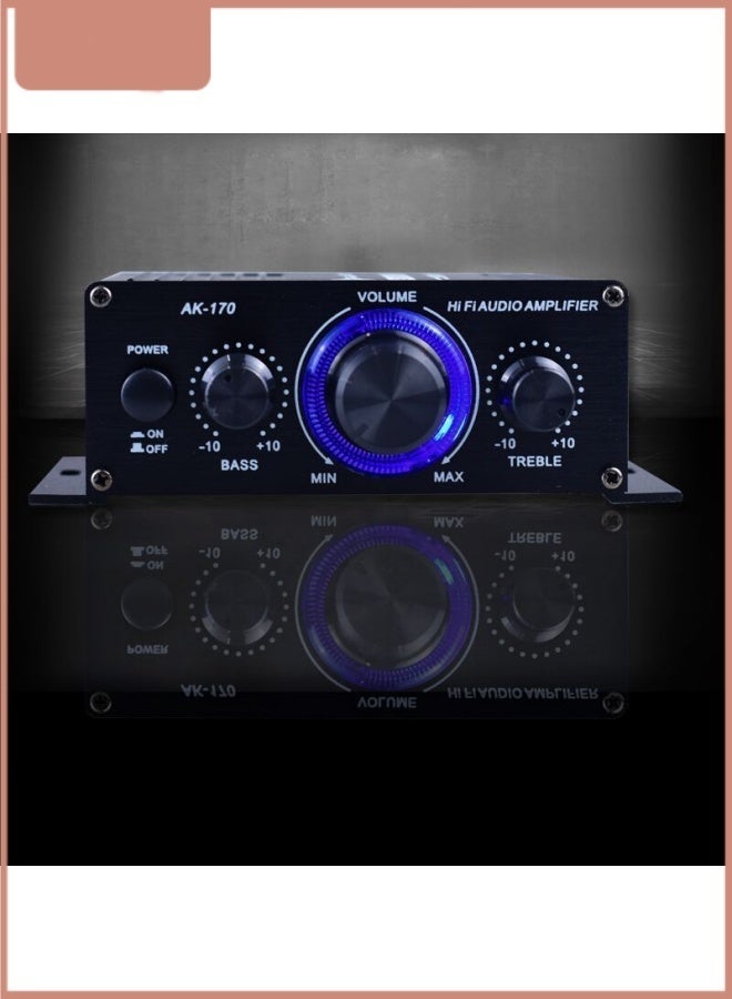 مضخم صوت صغير للسيارة، مستقبل ستيريو HiFi لموسيقى السيارات - Image 4