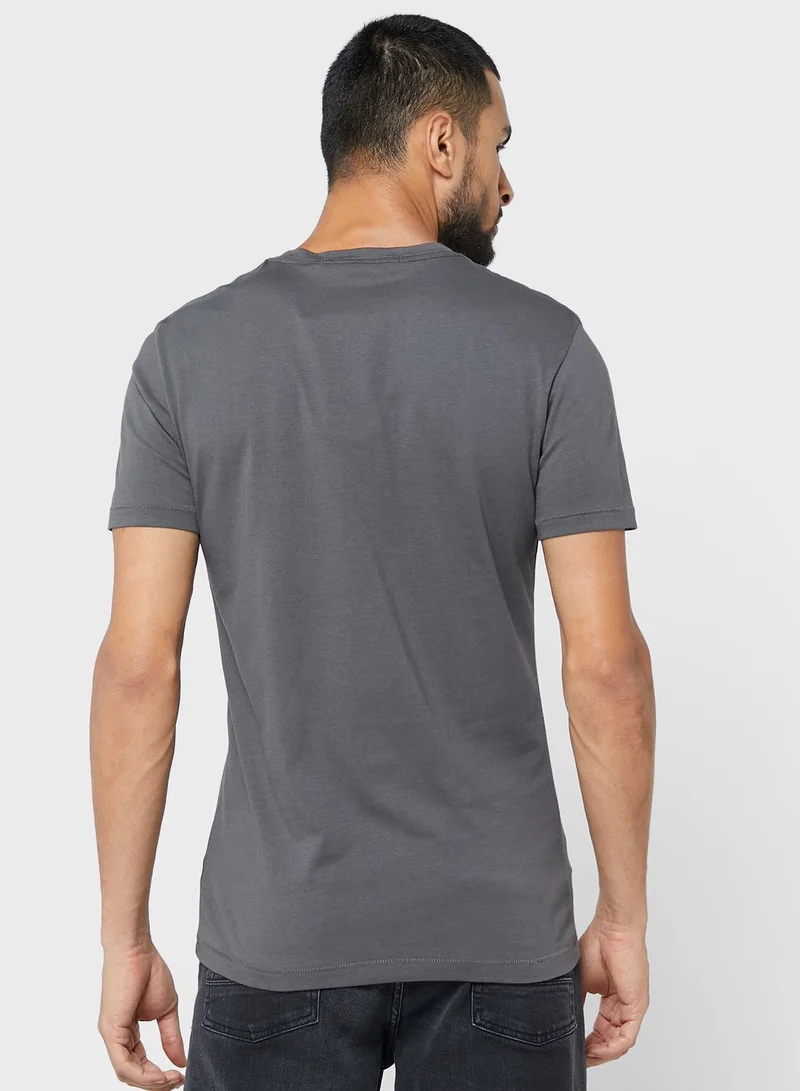 Calvin Klein Jeans Logo Crew Neck T-Shirt