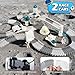 GIAT Race Car Tracks Set Birthday Gift for 3 4 5 6 7 Year Old Boys 290 PCS Flexible Train Track Kit for Kids Interactive Toy with Cars and Rocket - Image 4