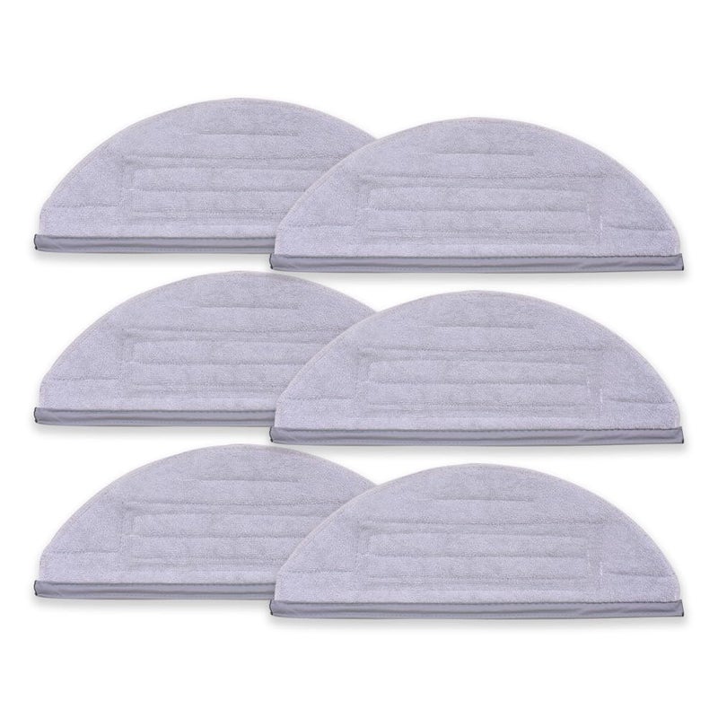 Neutop neutop Mop Cloths Pads Compatible with Roborock S8 S8 S7 S7 S7 MaxV PlusMaxV UltraPro Ultra Robot Vacuum Cleaners Washable Spare Parts Accessories 6Pack 