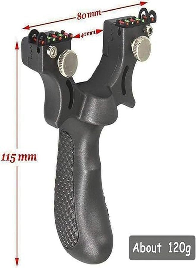 Megika Sling Shot Using Rubber Band Professional Resin Laser Slingshot Adjustable Catapult for Adults and Beginner Youth for Outdoor Games - Laser Guided Slingshot Gulel Toy Slingshot for Kids. - Image 3