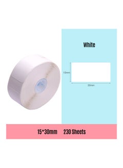 NIBEMINENT Self-Adhesive Thermal Print Label Paper Roll White  - Image 3