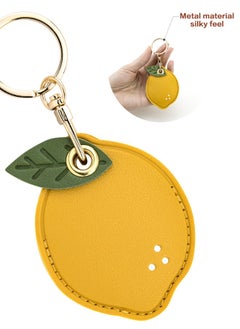 Sweet Life 2 Pcs Smart Finder Apple AirTag Leather Keychain Case Holder Compatible, GPS Airtag Keychain Finder Tracker with Key Ring, Anti Scratch Protective Air Tag Cover for Keys  - Image 3